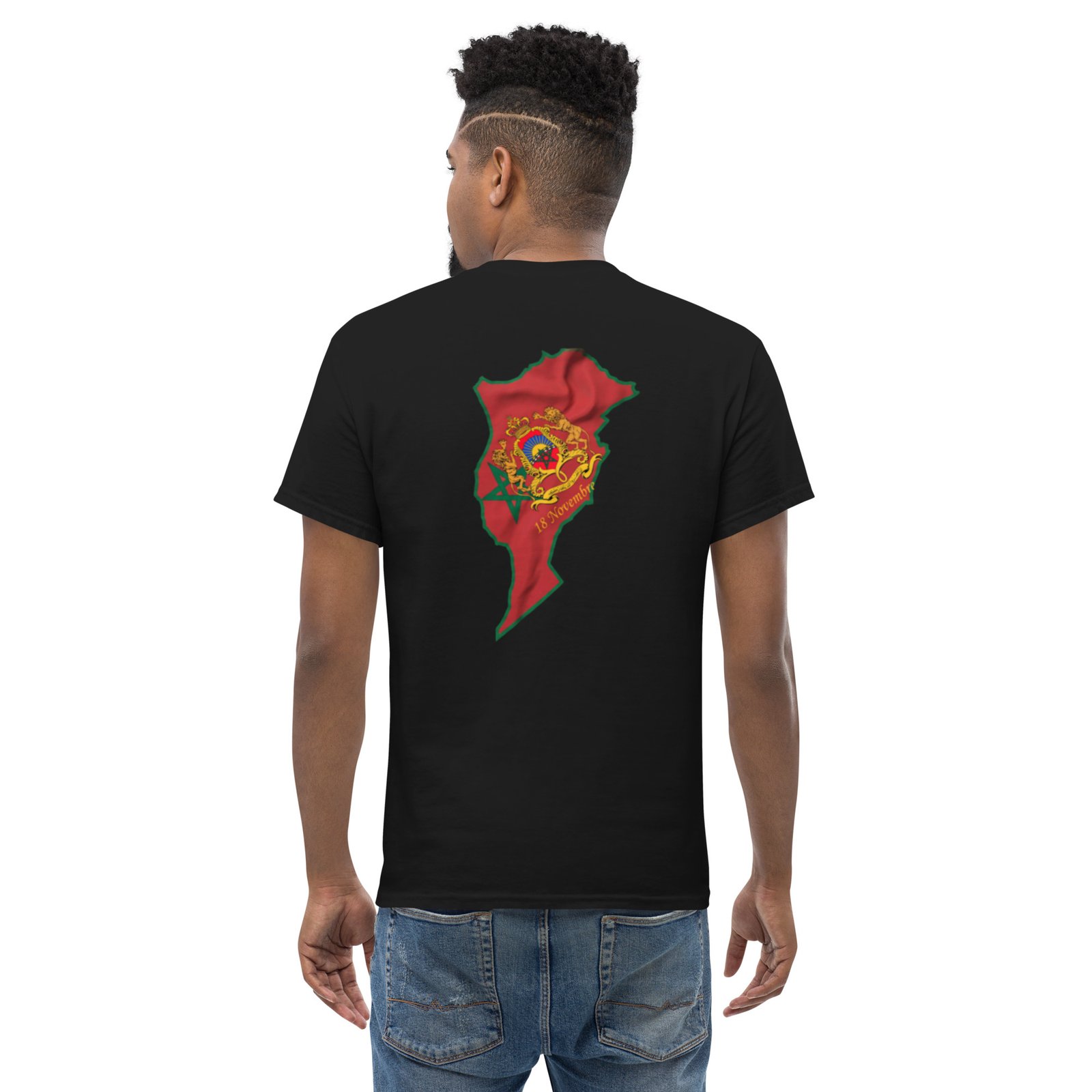 T-shirt classique unisexe H-T ATLAS – Image 2
