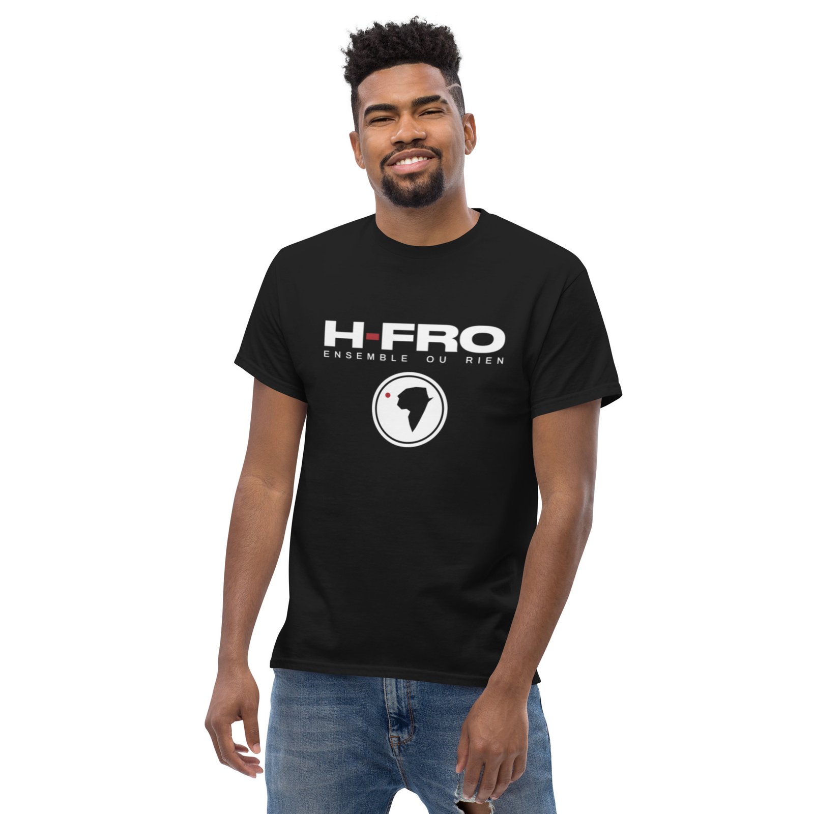 T-shirt classique unisexe H-T HAFRIQUE