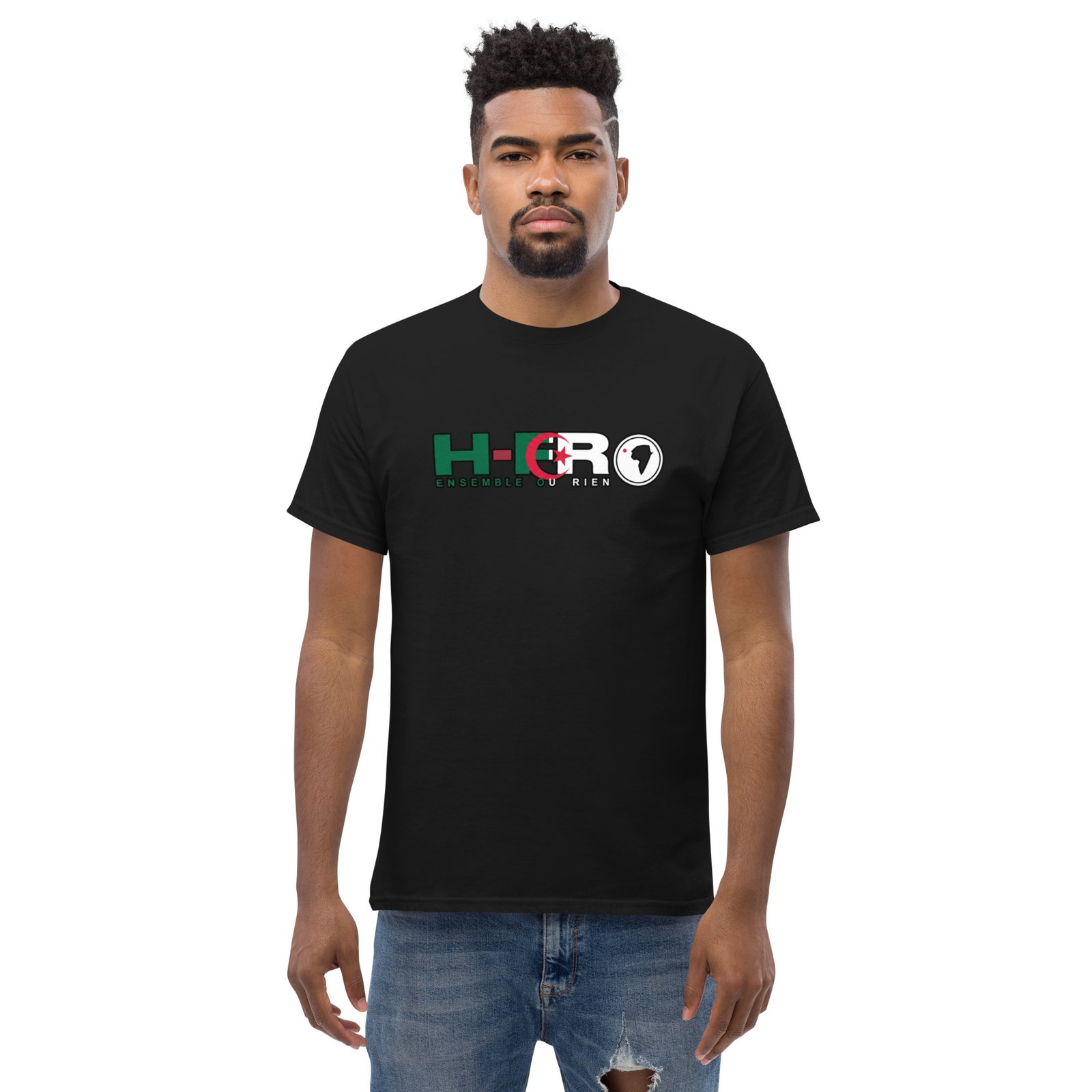 T-shirt classique unisexe H-T ONE TOU TRI