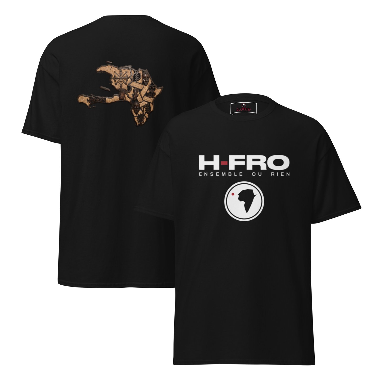 T-shirt classique unisexe H-T HAFRIQUE – Image 3