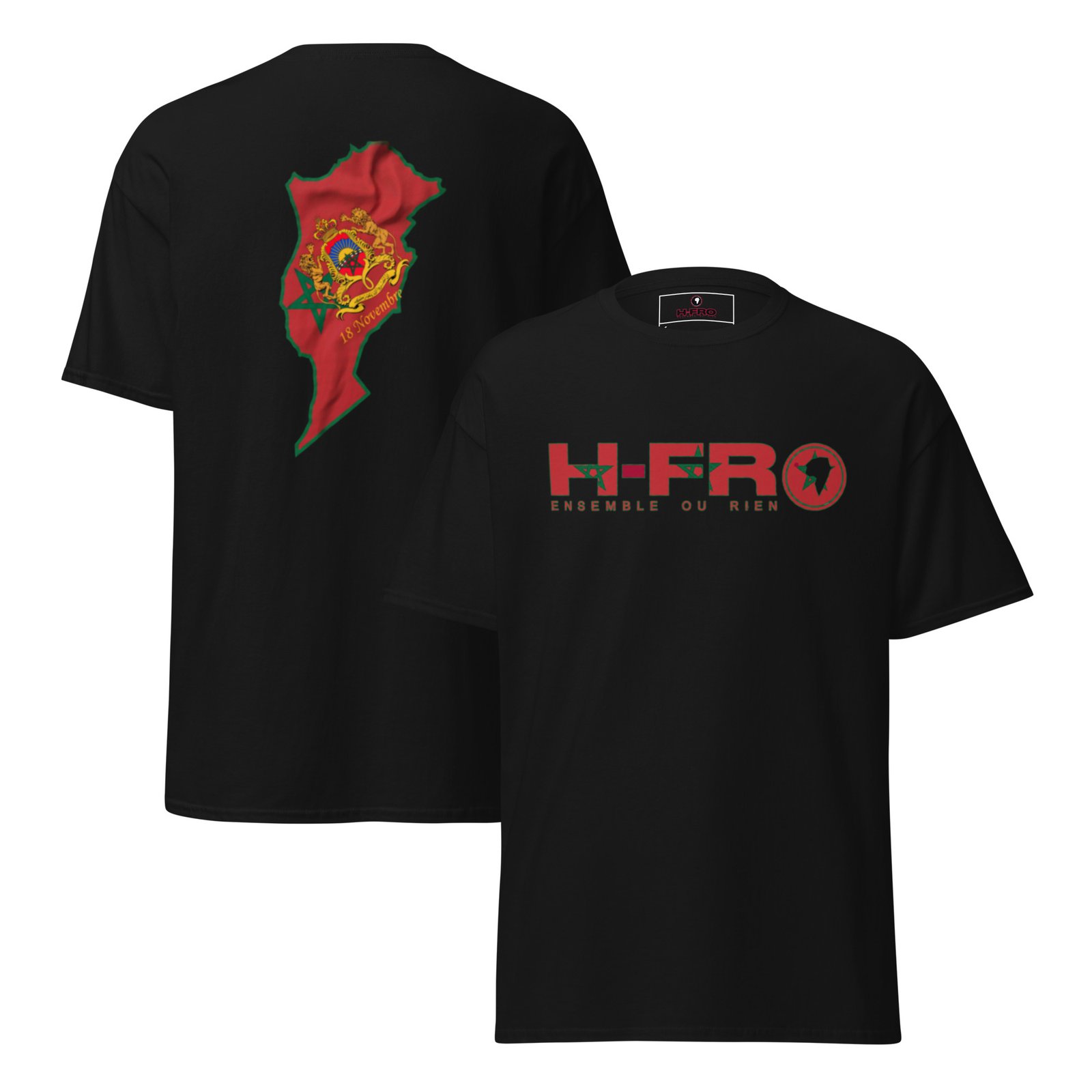 T-shirt classique unisexe H-T ATLAS – Image 5