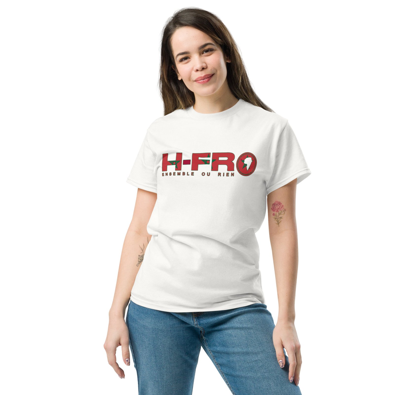 T-shirt classique unisexe H-T ATLAS – Image 3