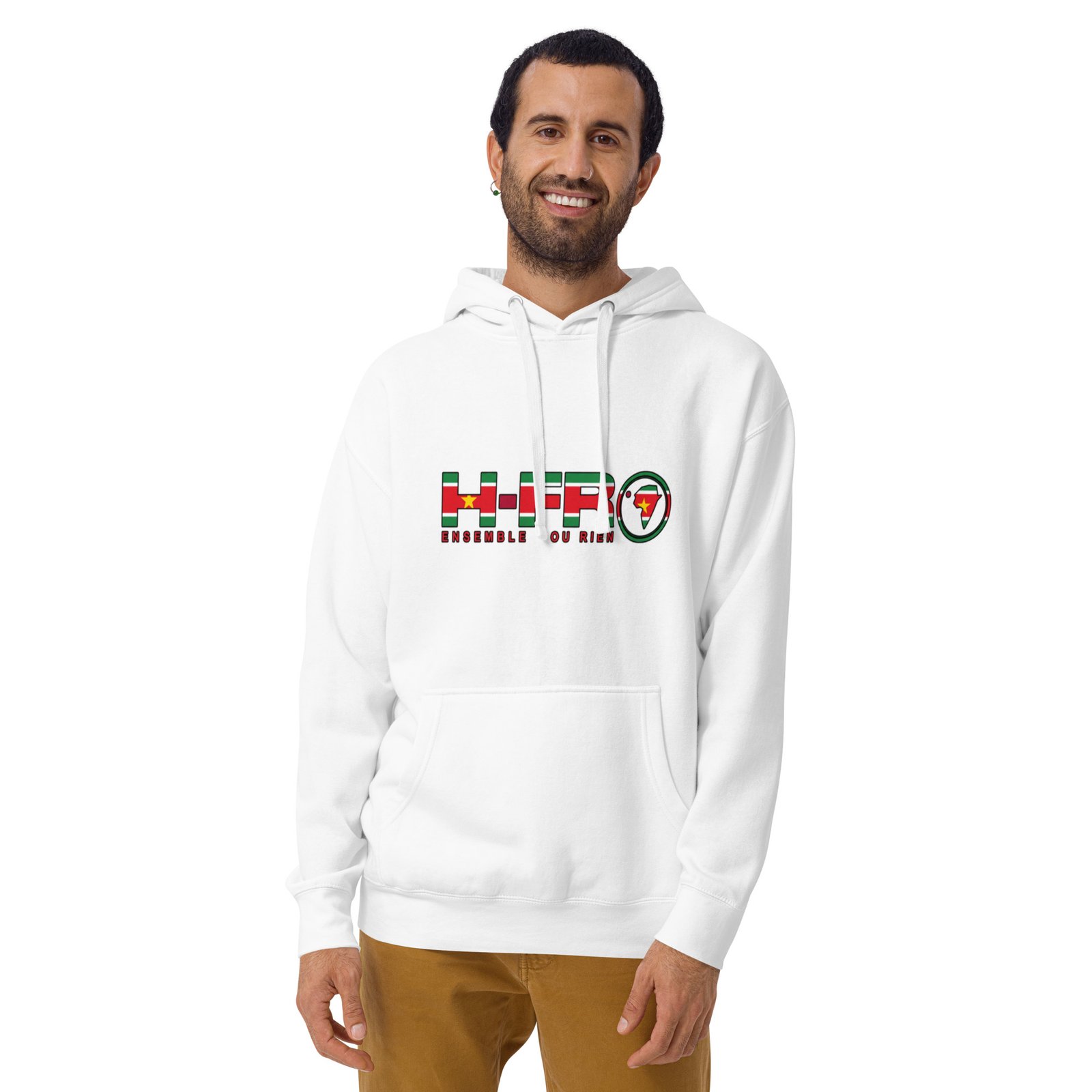 Sweat à Capuche Unisexe H-H PAPILLON – Image 3