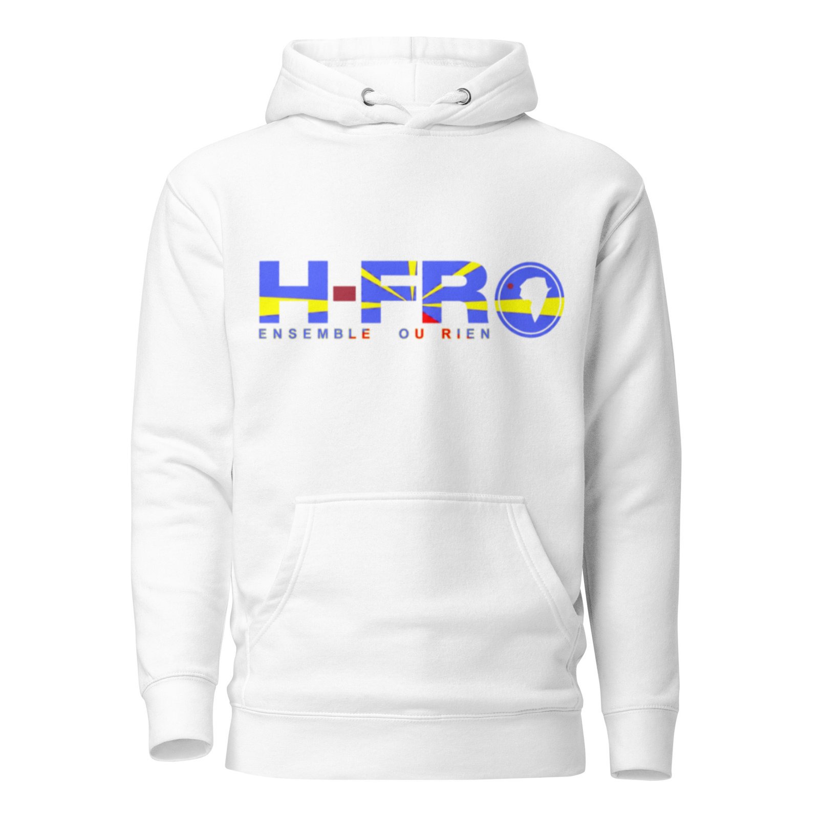 Sweat à Capuche Unisexe H-H LA REUNION Lé LA – Image 5